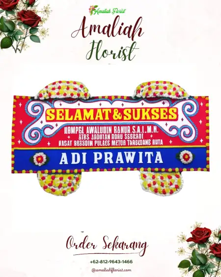 Papan Bunga Ucapan Selamat Sindanghaji